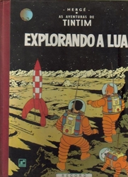 Imagem de TINTIM EXPLORANDO A LUA