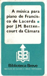 Imagem de A música para piano de Francisco Lacerda 