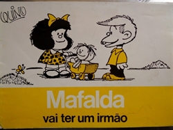 Imagem de  MAFALDA VAI TER UM IRMÃO