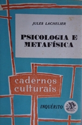 Imagem de PSICOLOGIA E METAFISICA