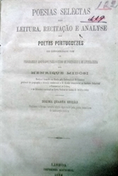 Imagem de POESIAS SELECTAS PARA LEITURA , RECITAÇÃO E ANÁLISE DOS POETAS PORTUGUESES.
