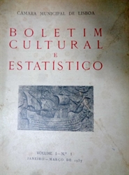 Imagem de  Boletim Cultural e Estatístico Volume 1 Nº 1 de 1937