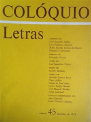 Imagem de COLÓQUIO LETRAS - Nº 45