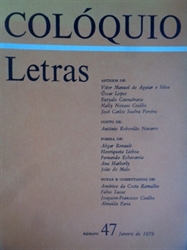 Imagem de  COLÓQUIO LETRAS - Nº 47