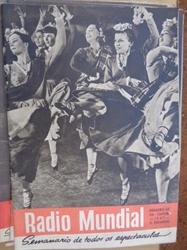 Imagem de   RADIO  MUNDIAL - Nº 43 - 24 DE OUTUBRO - 1947