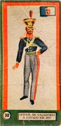 Imagem de Oficial de caçadores em 1837 - 38
