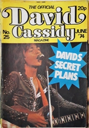 Imagem de David Cassidy Magazine - 25 - JUNE 1974