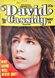 Imagem de David Cassidy Magazine - 24 - MAY, 1974