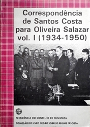 Imagem de Correspondecia de Teotónio Pereira para Oliveira Salazar - 4  Volumes I a III (1931 a 1942)