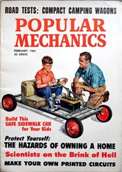 Imagem de  POPULAR MECHANICAS - FEBRUARY 1961