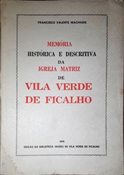 Imagem de Memória histórica e descritiva da igreja Matriz  de Vila Verde de Ficalho