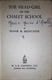 Imagem de The head-girl of The chalet school 