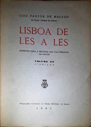 Imagem de  Lisboa de les-a-les  - Vol III