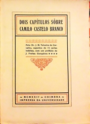 Imagem de Dois capítulos sobre Camilo Castelo Branco 