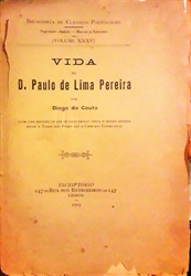 Imagem de Vida de D. Paulo de Lima Pereira. 