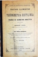 Imagem de Tratado elementar de trigonometria rectilinea e noções de geometria analítica 
