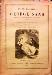 Imagem de  OEUVRES ILLUSTREES DE GEORGE SAND 