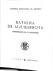 Imagem de Batalha de aljubarrota comeração do VI centenário