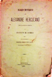 Imagem de Elogio histórico de Alexandre Herculano 