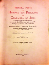 Imagem de Primeira parte da Historia dos Religiosos da Companhia de Jesus - Vol III