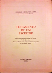 Imagem de Testamento de um Escritor