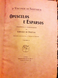 Imagem de Opusculos e esparsos - VOL II