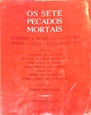 Imagem de Os sete pecados mortais - Soberba. Avareza. Luxúria. Inveja. Gula. Ira. Preguiça
