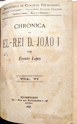 Imagem de CHRONICA DE EL-REI D. JOÃO I - Vol VI e VII